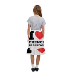 Kids  Ruffle Flared Wrap Midi Skirt 