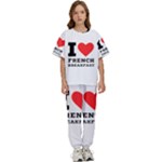 I love French breakfast  Kids  Tee and Pants Sports Set