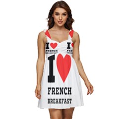 Ruffle Strap Babydoll Chiffon Dress 