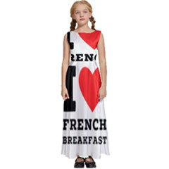 Kids  Satin Sleeveless Maxi Dress 