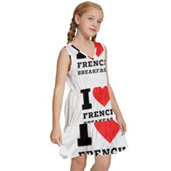 Kids  Sleeveless Tiered Mini Dress 