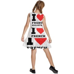 Kids  Sleeveless Tiered Mini Dress 