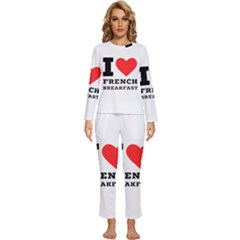 Womens  Long Sleeve Lightweight Pajamas Set 