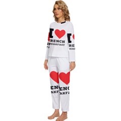 Womens  Long Sleeve Lightweight Pajamas Set 