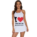 I love French breakfast  2-in-1 Flare Activity Dress