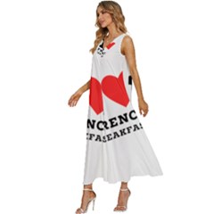 V-Neck Sleeveless Wide Leg Pants Overalls 