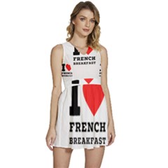 Sleeveless High Waist Mini Dress 