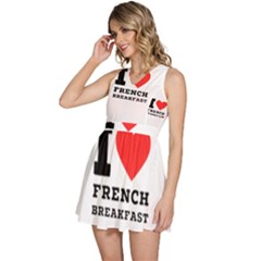 Sleeveless High Waist Mini Dress 