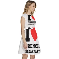 Cap Sleeve High Waist Dress 