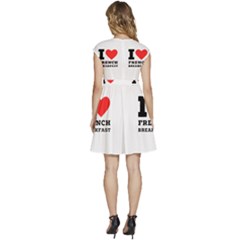 Cap Sleeve High Waist Dress 