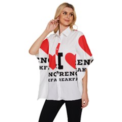 Women s Batwing Button Up Shirt 