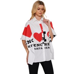 Women s Batwing Button Up Shirt 