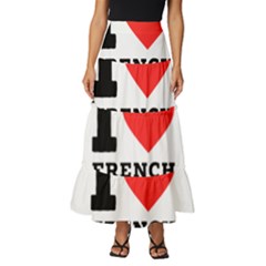 Tiered Ruffle Maxi Skirt 