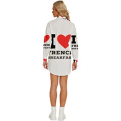 Womens Long Sleeve Shirt Dress 
