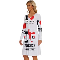 Long Sleeve Dress With Pocket 