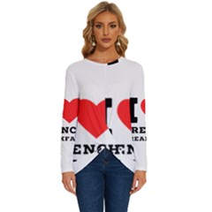 Long Sleeve Crew Neck Pullover Top 