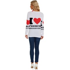 Long Sleeve Crew Neck Pullover Top 