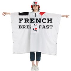 Women s Hooded Rain Ponchos 