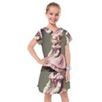 Cute Adorable Victorian Gothic Girl 14 Kids  Drop Waist Dress