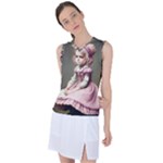 Cute Adorable Victorian Gothic Girl 14 Women s Sleeveless Sports Top