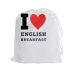 I love English breakfast  Drawstring Pouch (2XL)