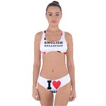 I love English breakfast  Criss Cross Bikini Set