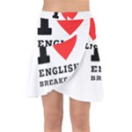 I love English breakfast  Wrap Front Skirt