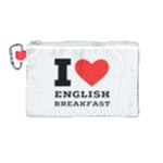 I love English breakfast  Canvas Cosmetic Bag (Medium)