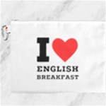 I love English breakfast  Canvas Cosmetic Bag (XXXL)