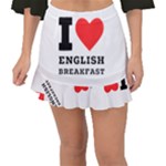 I love English breakfast  Fishtail Mini Chiffon Skirt