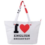 I love English breakfast  Full Print Shoulder Bag