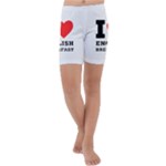 I love English breakfast  Kids  Lightweight Velour Capri Yoga Leggings