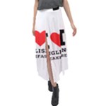 I love English breakfast  Velour Split Maxi Skirt