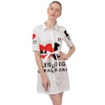 I love English breakfast  Belted Shirt Dress