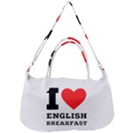 I love English breakfast  Removable Strap Handbag