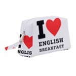 I love English breakfast  Wristlet Pouch Bag (Medium)