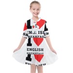 I love English breakfast  Kids  All Frills Chiffon Dress