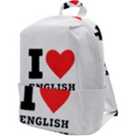 I love English breakfast  Zip Up Backpack