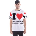 I love American breakfast Men s Sport Mesh Tee