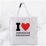 I love American breakfast Grocery Tote Bag