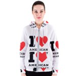 I love American breakfast Women s Zipper Hoodie