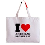 I love American breakfast Zipper Mini Tote Bag