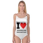 I love American breakfast Camisole Leotard 