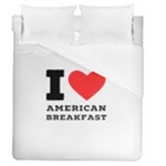 I love American breakfast Duvet Cover (Queen Size)