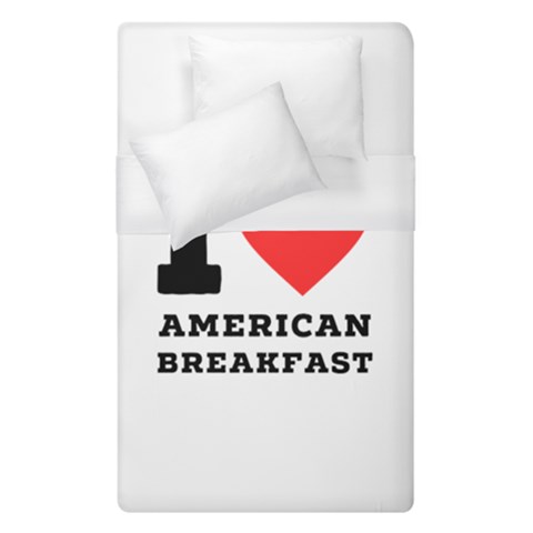 I love American breakfast Duvet Cover (Single Size) from ArtsNow.com
