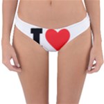 I love American breakfast Reversible Hipster Bikini Bottoms