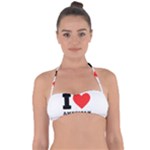 I love American breakfast Halter Bandeau Bikini Top