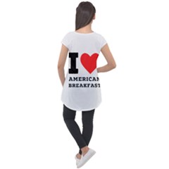 Cap Sleeve High Low Top 