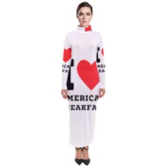 Turtleneck Maxi Dress 