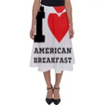 I love American breakfast Perfect Length Midi Skirt